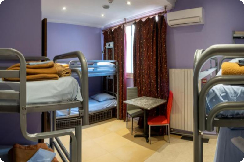 Hostel in nice - Antares Hostel Nice Officiel - 6 BED Femal Dorm