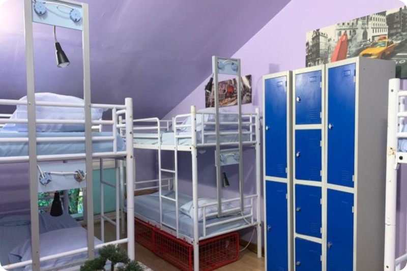 Hostel in nice - Antares Hostel Nice Officiel - 7-Bed-Mixed-Dorm