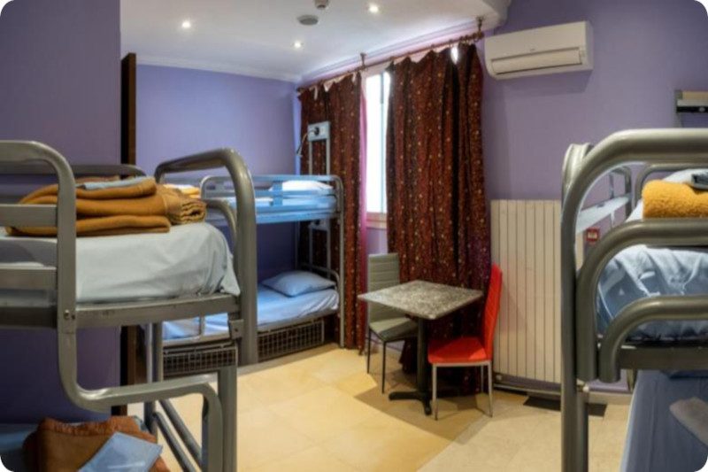 Hostel in nice - Antares Hostel Nice Officiel - 8 BED Mixt Dorm